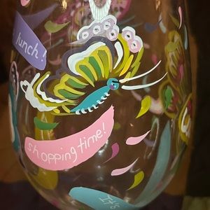 Lolita “Social Buttterfly” wine 🍷 glass